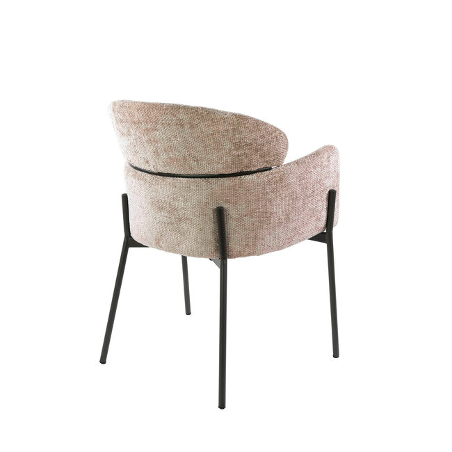 WoonStijl Eetkamerstoel ronde rug Curva Hoven Zand