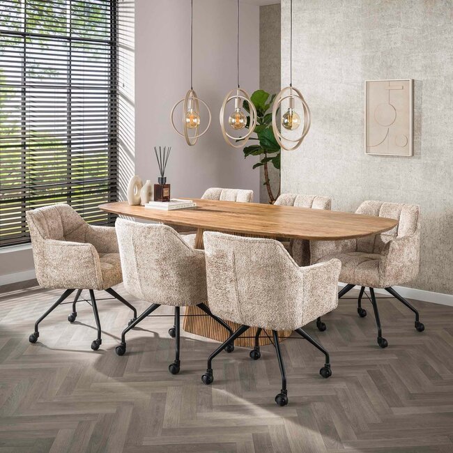 WoonStijl Hanglamp Turn Around Beige