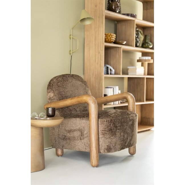 By Boo Bijzettafel Woomble - lichtbruin