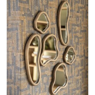 By Boo Spiegel Akiro - set van 3 spiegels