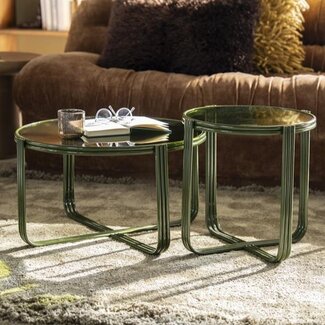 By Boo Bijzettafel Groovy - groen