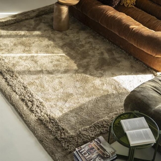 By Boo Vloerkleed Tura 160x230 cm - taupe