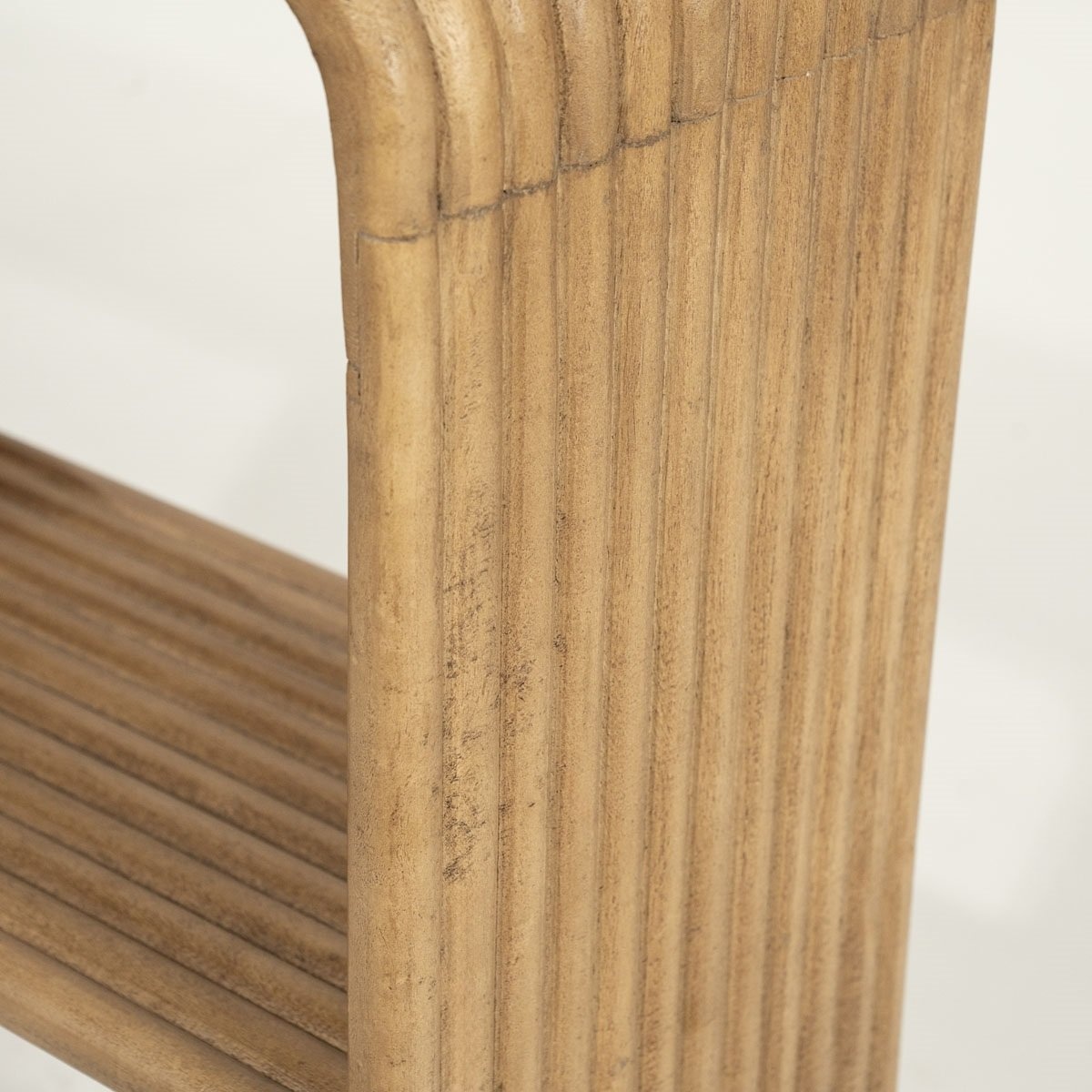 Mdf Rigato Sidetable Rigato – Mangohout 150 cm | By-Boo - De Woon Winkel