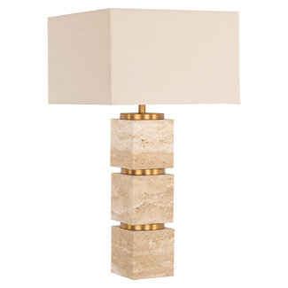 Richmond Interiors  Tafellamp Jaella Beige Richmond Interiors  Tafellamp Jaella Beige