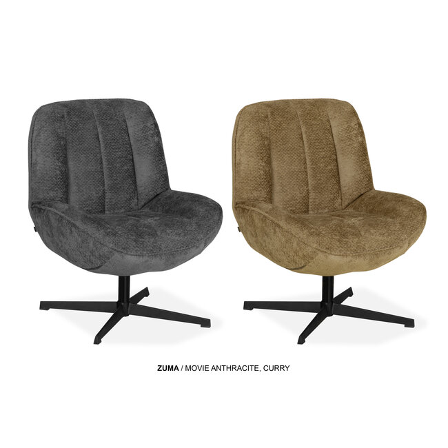 WoonMax Fauteuil Zuma - 4 kleuren Movie