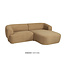 WoonMax Bank Edinburgh - 2 zits met arm links - chaise longue breed