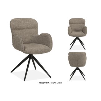 WoonMax Eettafelstoel Argentina met armleuning Sneak - Diverse kleuren WoonMax Eettafelstoel Argentina met armleuning Sneak - Diverse kleuren
