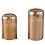 PTMD Glas Led Amber candle M