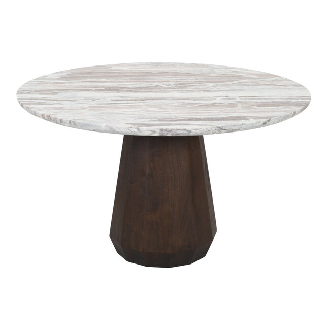 Richmond Interiors  Eettafel Oberoy Blush beige 130Ø