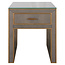 Richmond Interiors  Nachtkastje Bloomville brown incl. glass top