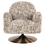 Richmond Interiors  Lounge stoel Kagney brown omara swivel