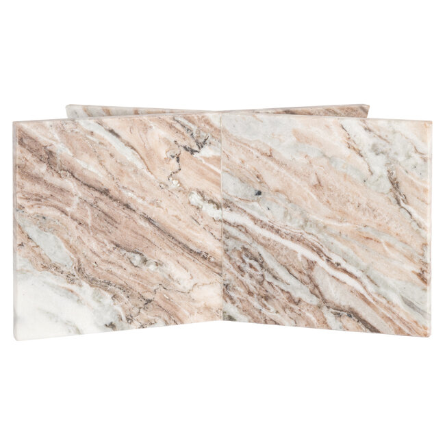 Richmond Interiors  Boekenstandaards Belicia Blush beige