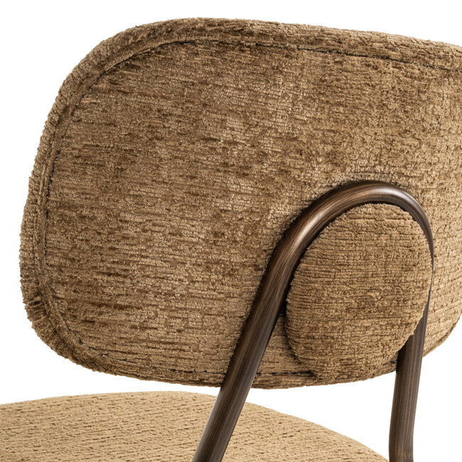 Richmond Interiors  Counterstoel Xenia brandy fusion Set van 2