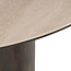 Richmond Interiors  Eettafel Ritz Brown Ø120 | Richmond Interiors | Travertin & Eikenfineer | De Woon Winkel