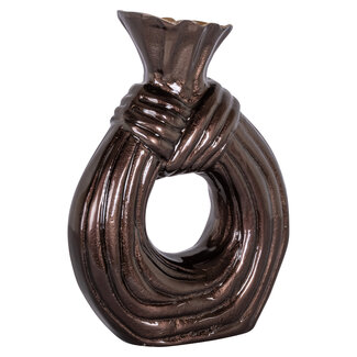 Richmond Interiors  Vaas Suen donker bruin groot