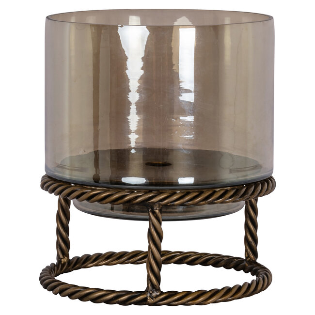 Richmond Interiors  Windlicht Ropia goud klein