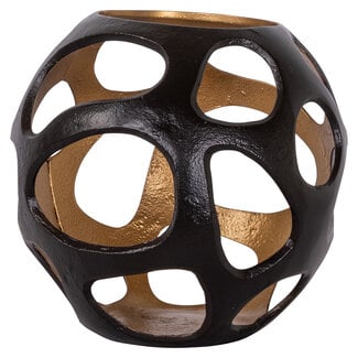 Richmond Interiors  Windlicht Alysia bruin klein