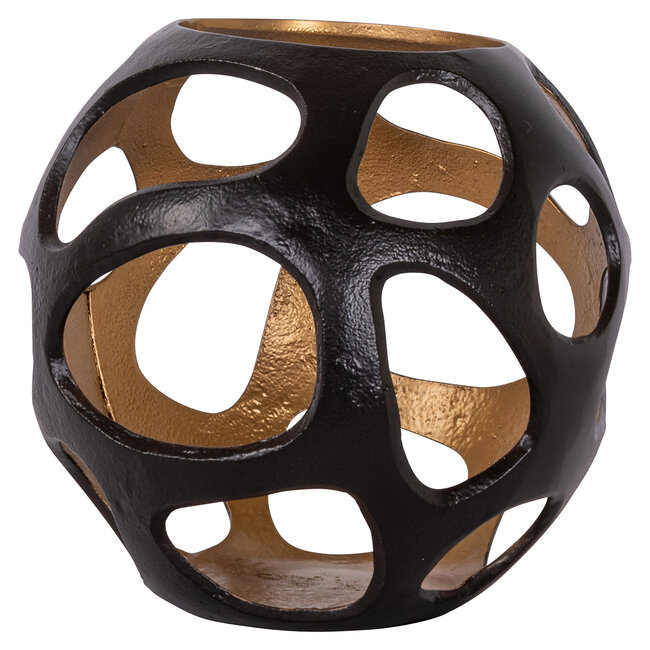 Richmond Interiors  Windlicht Alysia bruin klein