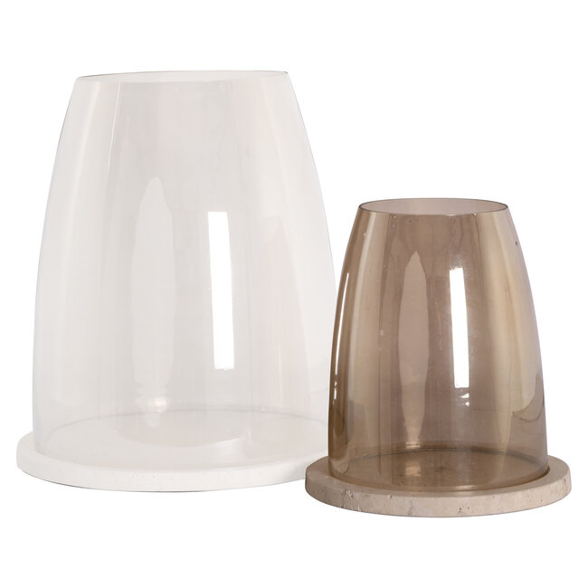 Richmond Interiors  Windlicht Alusia sand small