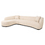 Richmond Interiors  Bank Pandora beige angora lounge links