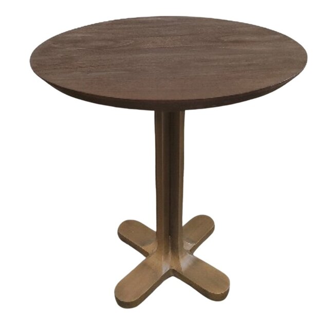 Richmond Interiors  Bistrotafel Revelin dark brown 75Ø