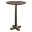 Richmond Interiors  Bartafel Revelin dark brown 80Ø