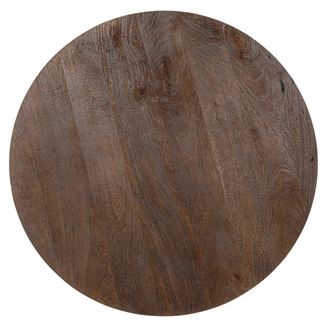 Richmond Interiors  Bartafel Revelin dark brown 80Ø