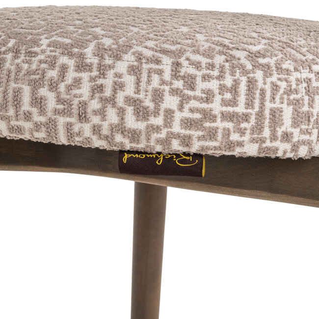 Richmond Interiors  Eetkamerstoel Basker natural geo (Set of 2)