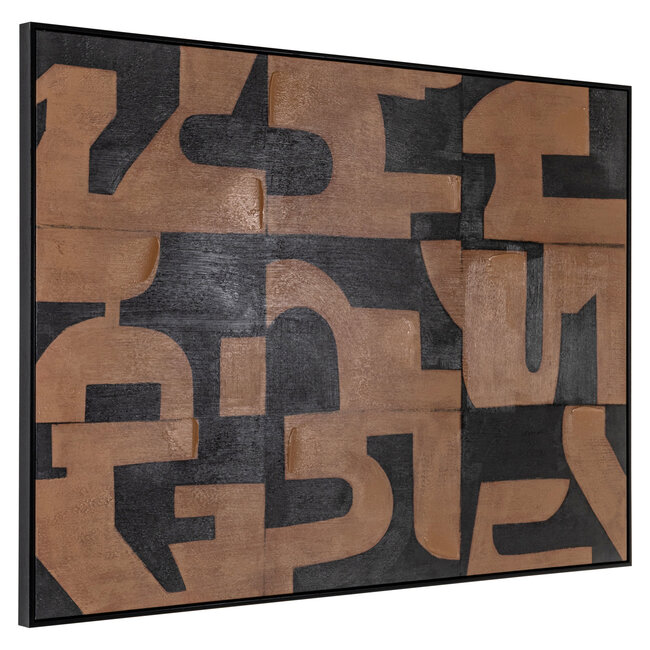 Richmond Interiors  Wall art Cascade brown