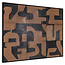 Richmond Interiors  Wall art Cascade brown