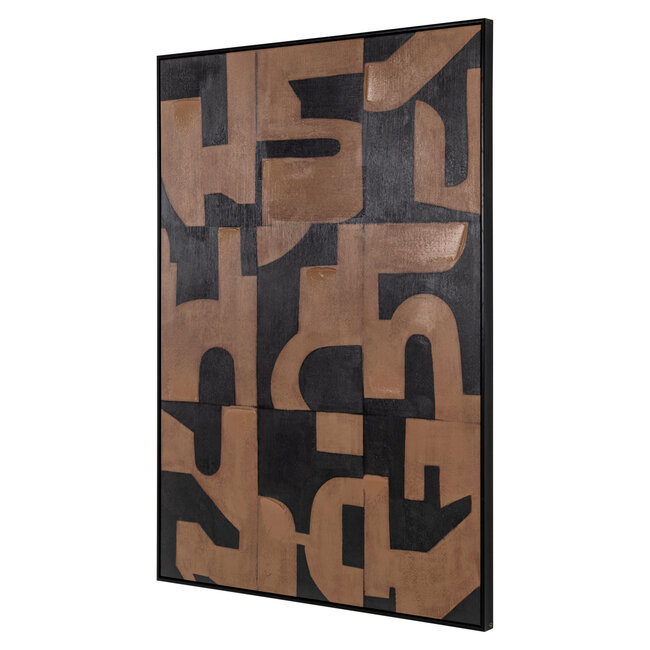 Richmond Interiors  Wall art Cascade brown