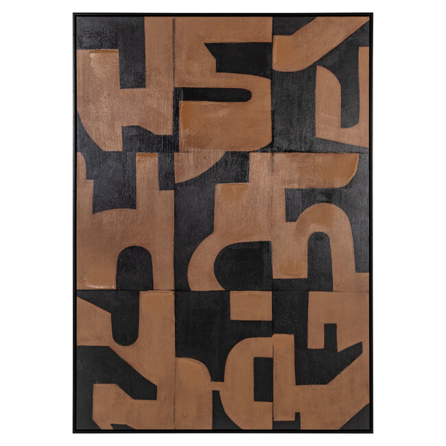 Richmond Interiors  Wall art Cascade brown