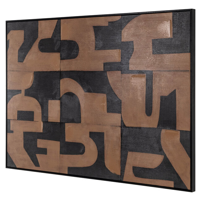 Richmond Interiors  Wall art Cascade brown