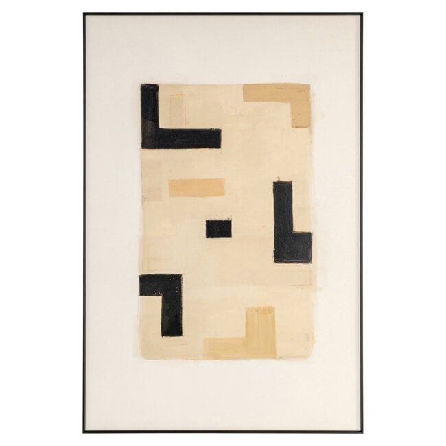 Richmond Interiors  Wall art Vortex beige rechts