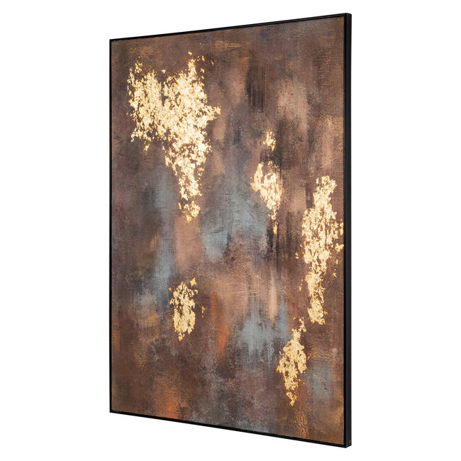 Richmond Interiors  Wall art Golden gleam gold