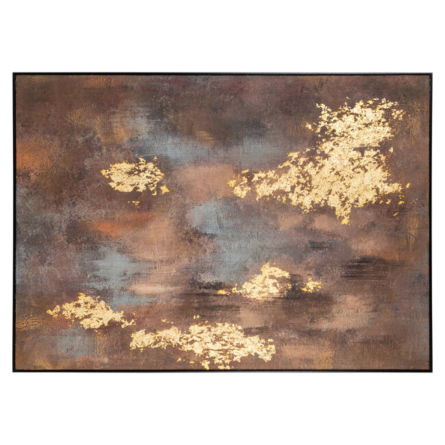 Richmond Interiors  Wall art Golden gleam gold