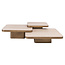 Richmond Interiors  Salontafel Cumulus beige (Set van 3)