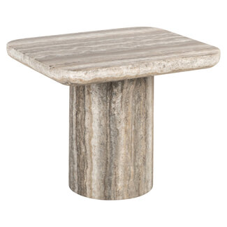 Richmond Interiors  Bijzettafel Denizly grey faux travertine