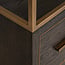 Richmond Interiors  Wandkast Carter brown small 2-drawers