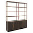 Richmond Interiors  Wandkast Carter brown large 4-doors