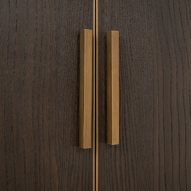 Richmond Interiors  Wandkast Carter brown large 4-doors