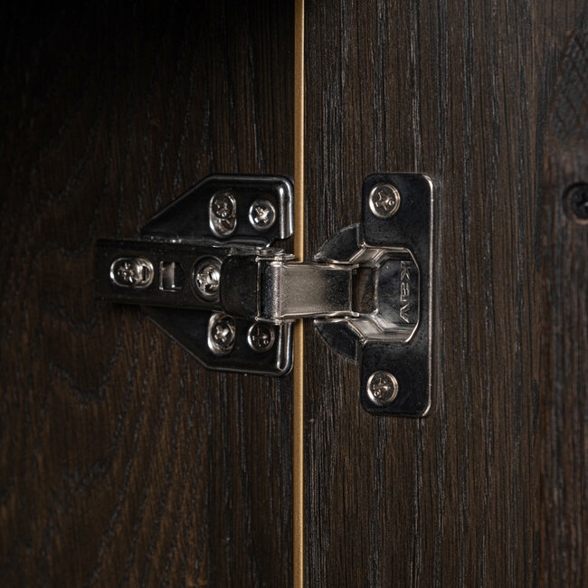 Richmond Interiors  Wandkast Carter brown large 4-doors