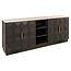 Richmond Interiors  Dressoir Claremont brown  4-doors 2-shelves