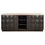 Richmond Interiors  Dressoir Claremont brown  4-doors 2-shelves