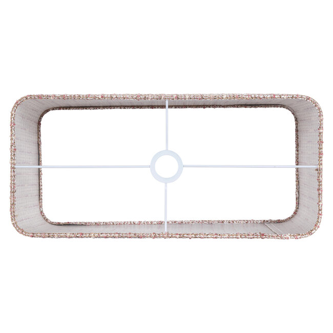 Richmond Interiors  Lampenkap Live trendy rose rectangle large