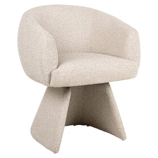 Richmond Interiors  Eetkamerstoel Quiriro biscotti swivel