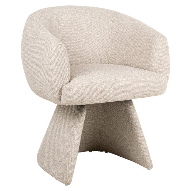 Richmond Interiors  Eetkamerstoel Quiriro biscotti swivel