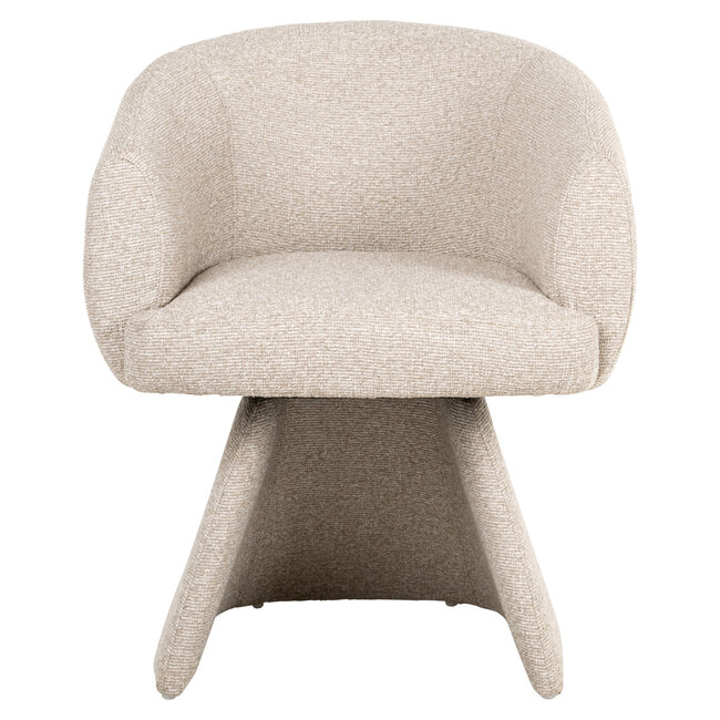 Richmond Interiors  Eetkamerstoel Quiriro biscotti swivel