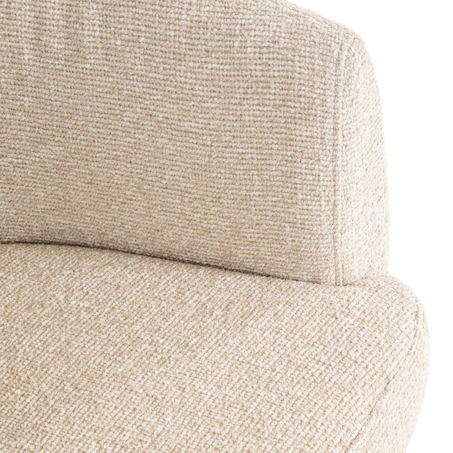 Richmond Interiors  Eetkamerstoel Quiriro biscotti swivel