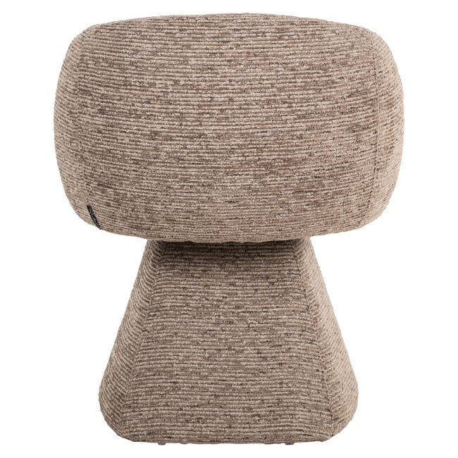 Richmond Interiors  Eetkamerstoel Quiriro mocca linear swivel